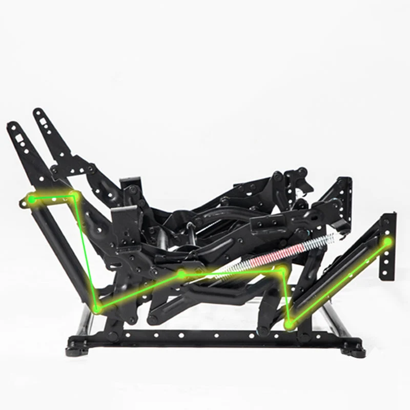 Standaard fauteuil met handmatige handgreep, effen kleur kunstleer fauteuil Clearhalo