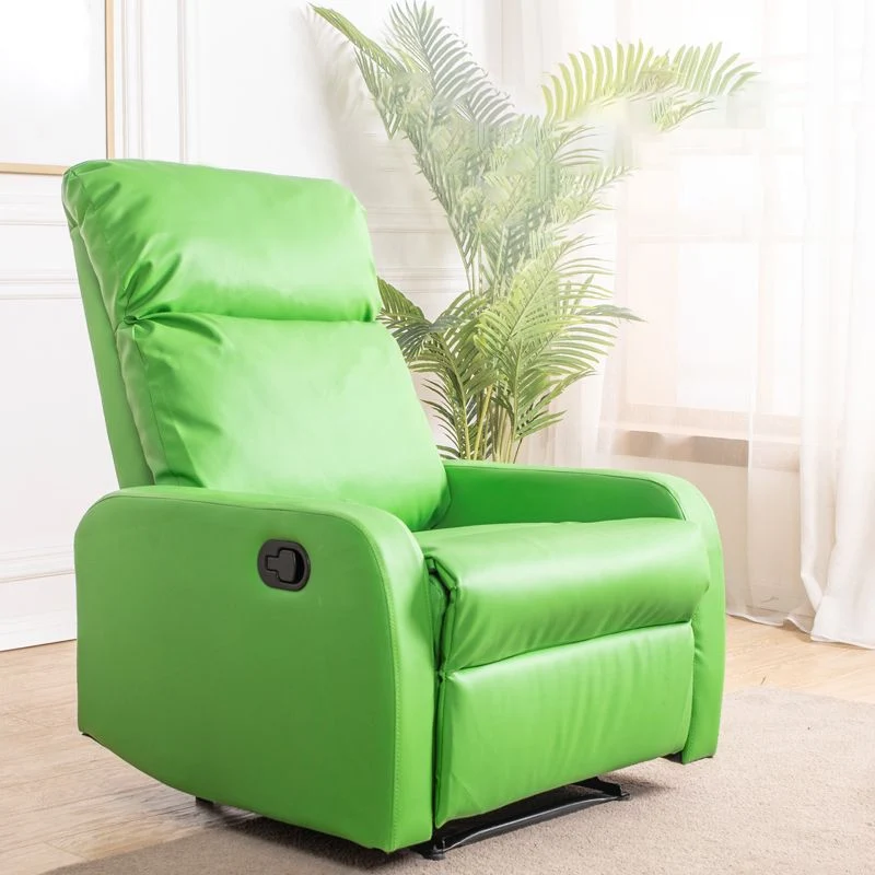 Standaard fauteuil met handmatige handgreep, effen kleur kunstleer fauteuil Clearhalo
