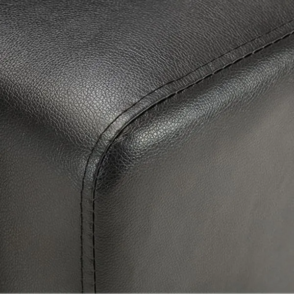 Standaard fauteuil van kunstleer, handmatig te bedienen Botton fauteuil met lendensteun Clearhalo