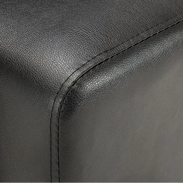 Standaard fauteuil van kunstleer, handmatig te bedienen Botton fauteuil met lendensteun Clearhalo