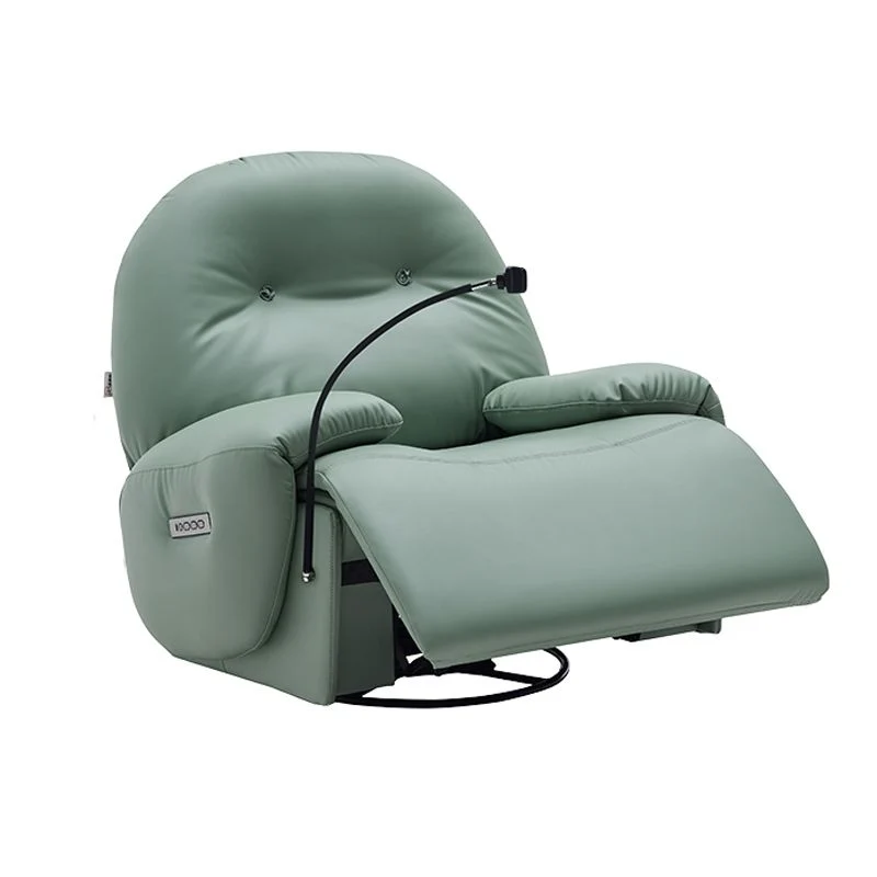 Standaard fauteuil van kunstleer, massagefauteuils met drukknop en opbergruimte Clearhalo