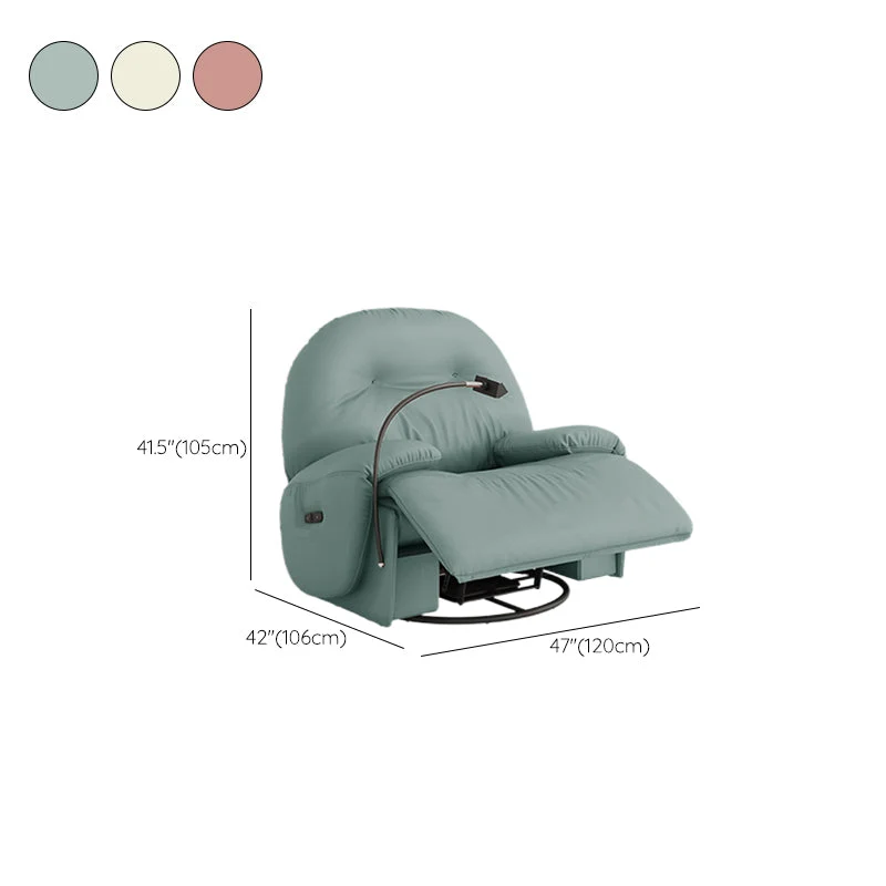 Standaard fauteuil van kunstleer, massagefauteuils met drukknop en opbergruimte Clearhalo