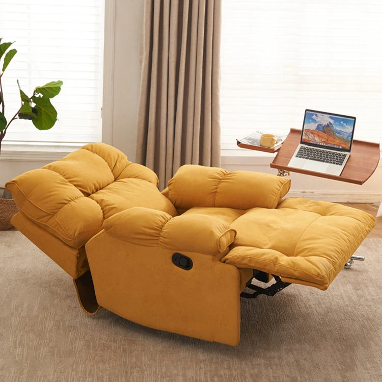 Standaard fauteuil van polyestermix Verstelbare fauteuils met lendensteun Clearhalo