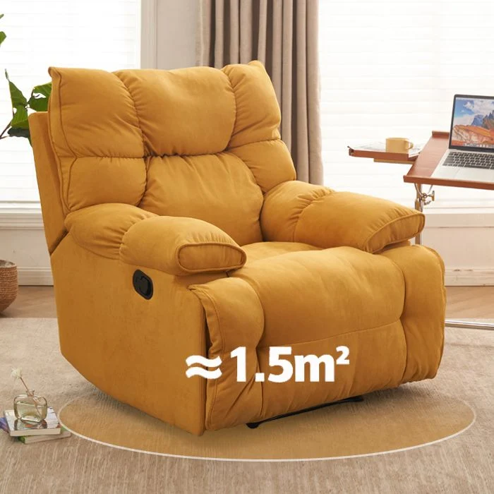 Standaard fauteuil van polyestermix Verstelbare fauteuils met lendensteun Clearhalo