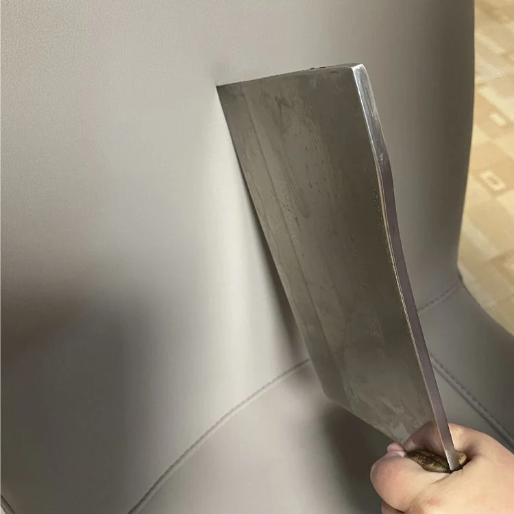 Stevige rugleuning Moderne metalen stoel voor binnen en buiten Clearhalo