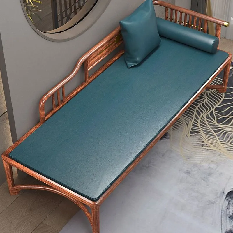 Traditioneel Bruin met Armen Chaise Houten Ronde Armen voor Slaapkamer Woonkamer Clearhalo