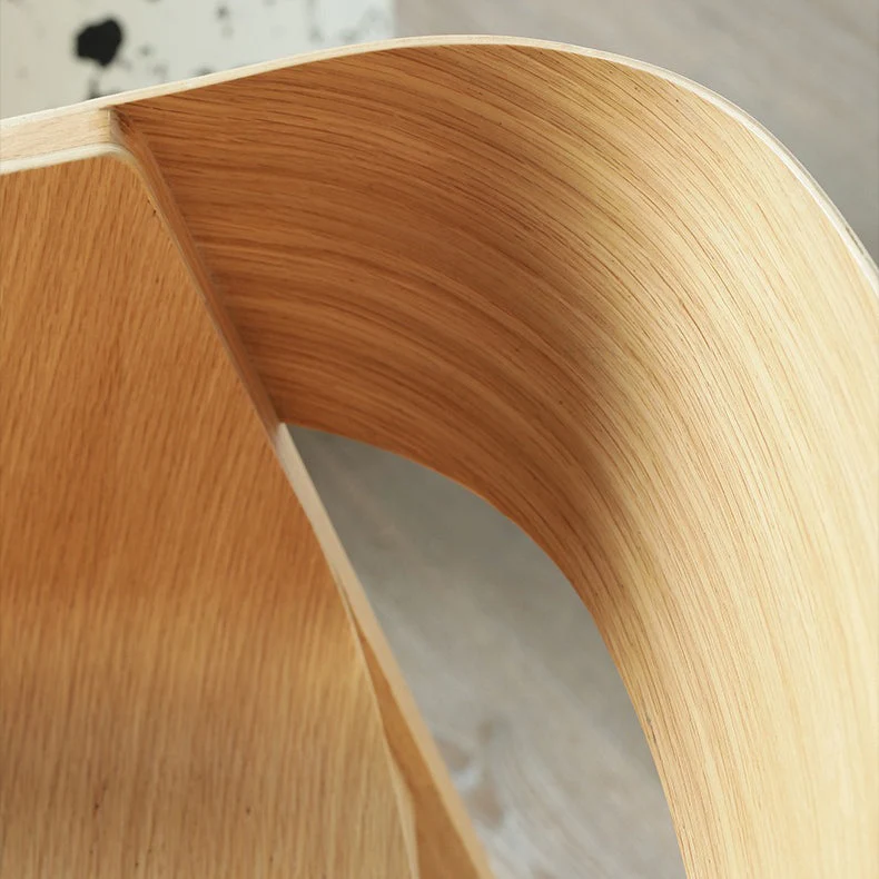 Traditionele houten eetkamerstoelen, eetkamerstoel met open rug voor gebruik restaurants Clearhalo