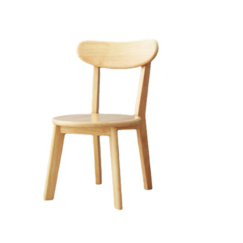 Traditionele keukeneetstoelen Houten armloze eetkamerstoelen Clearhalo