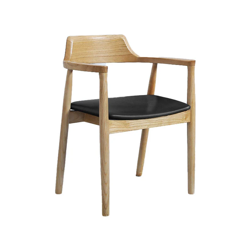 Traditionele stijl open rugstoelen eetkamer houten fauteuils voor keuken Clearhalo