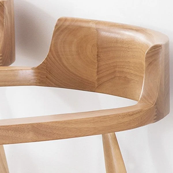 Traditionele stijl open rugstoelen eetkamer houten fauteuils voor keuken Clearhalo