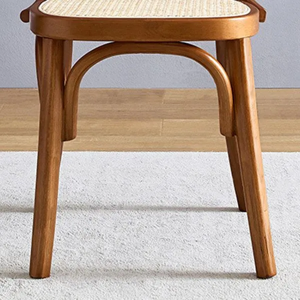 Windsor-stoel met rugleuning Traditionele houten keuken-eetkamerstoel Clearhalo