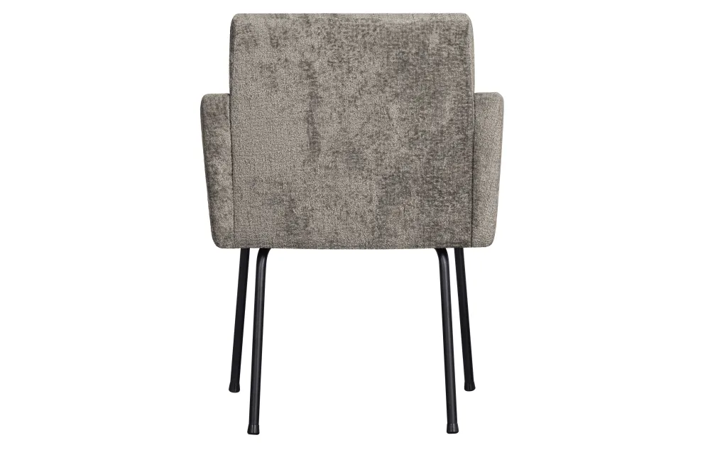 WOOOD Mount armstoel geweven taupe De Eekhoorn