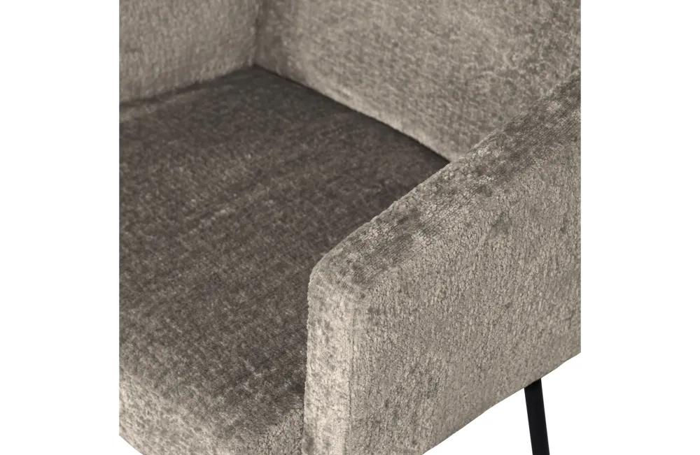 WOOOD Mount armstoel geweven taupe De Eekhoorn