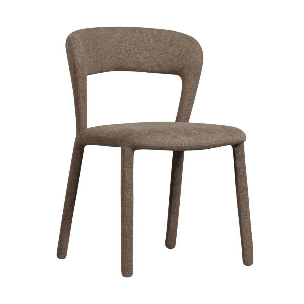 WOOOD Noble eetkamerstoel taupe De Eekhoorn