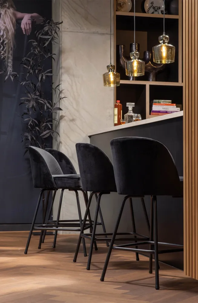 WOOOD Vogue barkruk H65 nougat De Eekhoorn