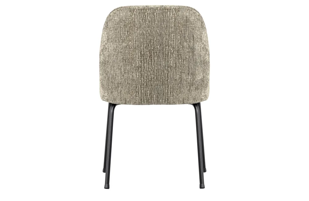 WOOOD Vogue eetkamerstoel structure velvet wheatfield De Eekhoorn
