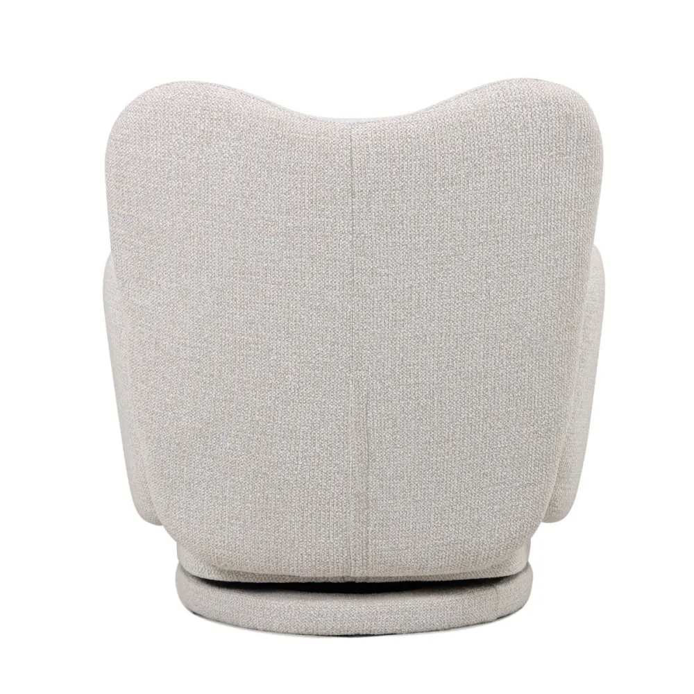 DÉJA Living Draaifauteuil Lola - Stof - Off-White