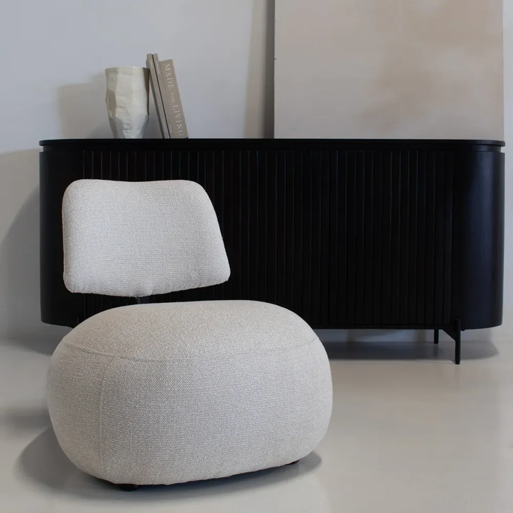 DÉJA Living Fauteuil Loulou - Stof - Beige