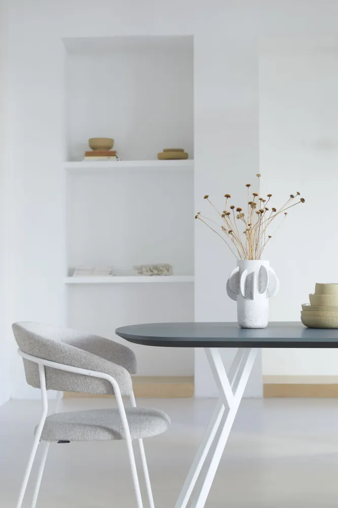 Dyyk Jon eetkamerstoel Baran Natural Black