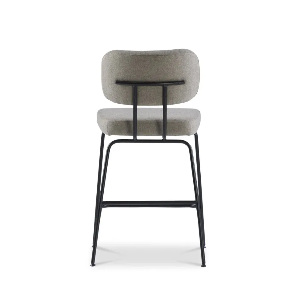 Dyyk Ted barkruk H65 new wool stone