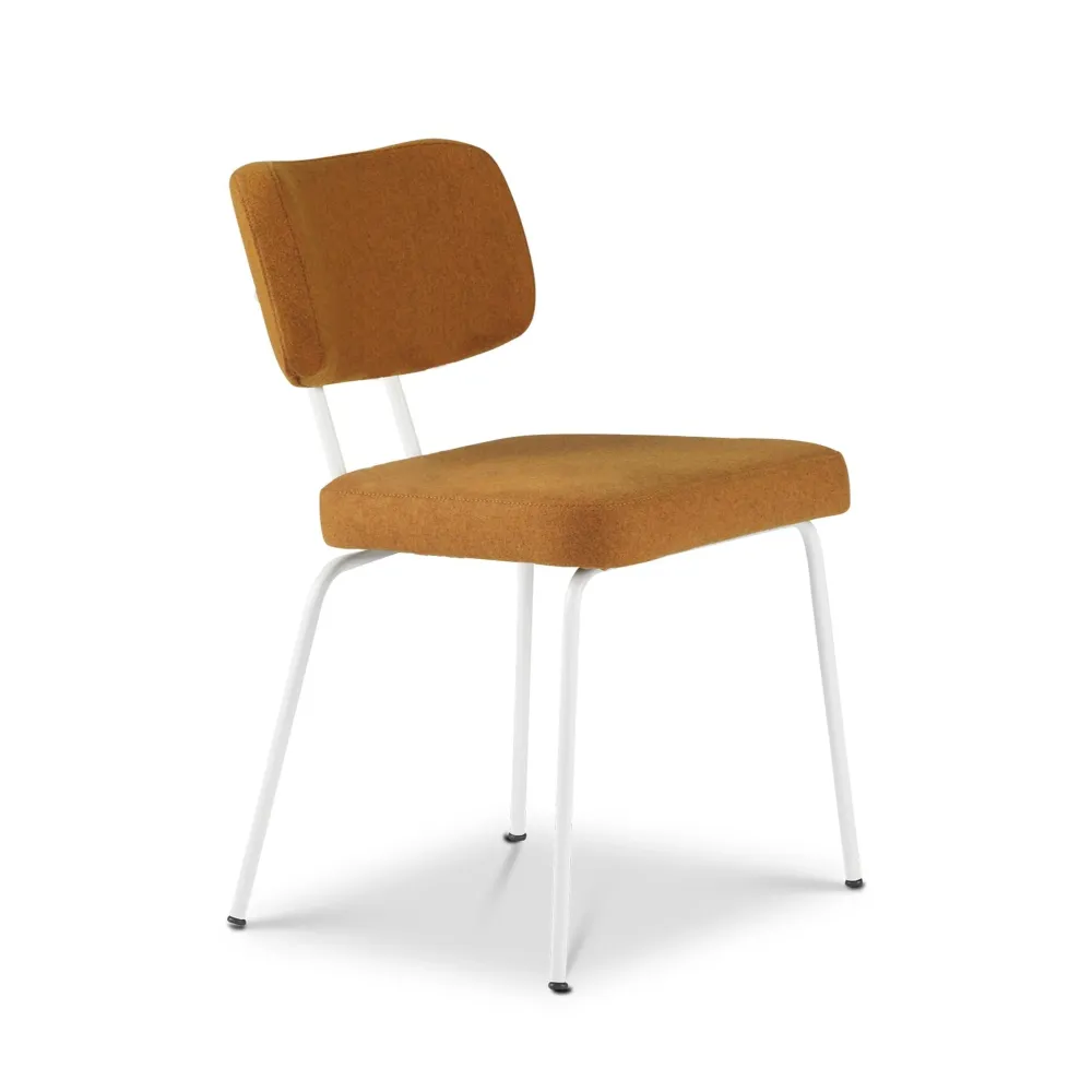Dyyk Ted eetkamerstoel New Wool Marroc White