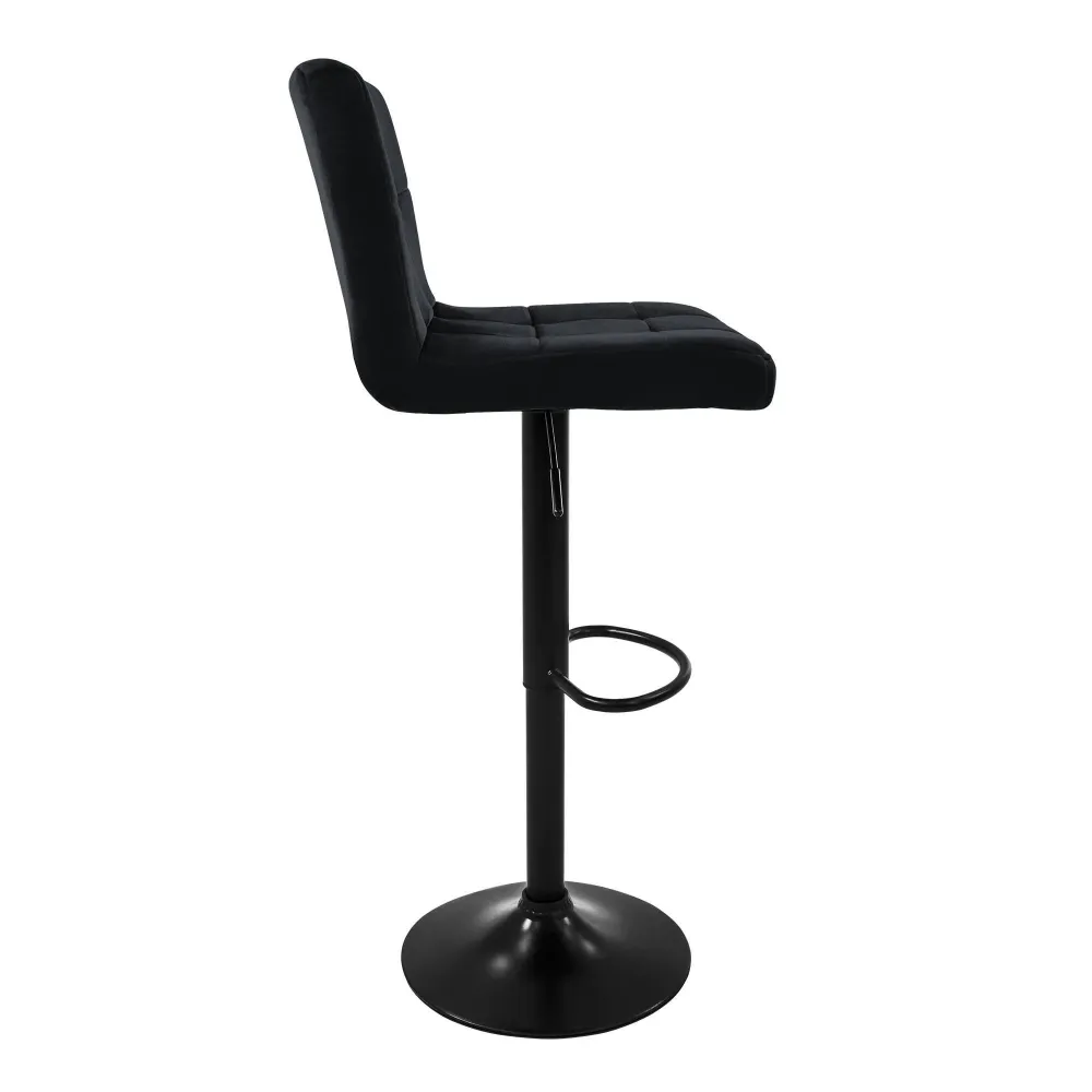 Set van 2 barkrukken Abigail velvet ECD Germany