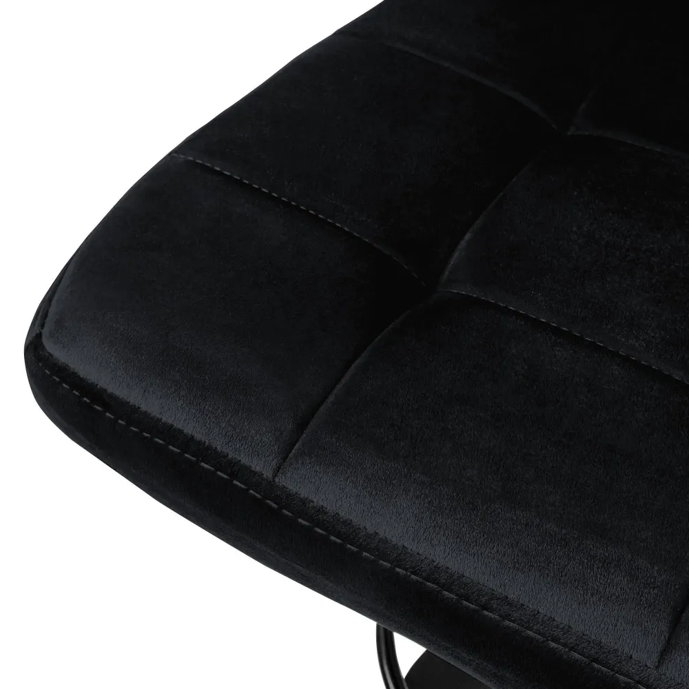 Set van 2 barkrukken Abigail velvet ECD Germany