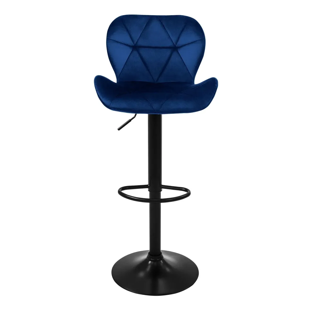 Set van 2 barkrukken Leah velvet ECD Germany