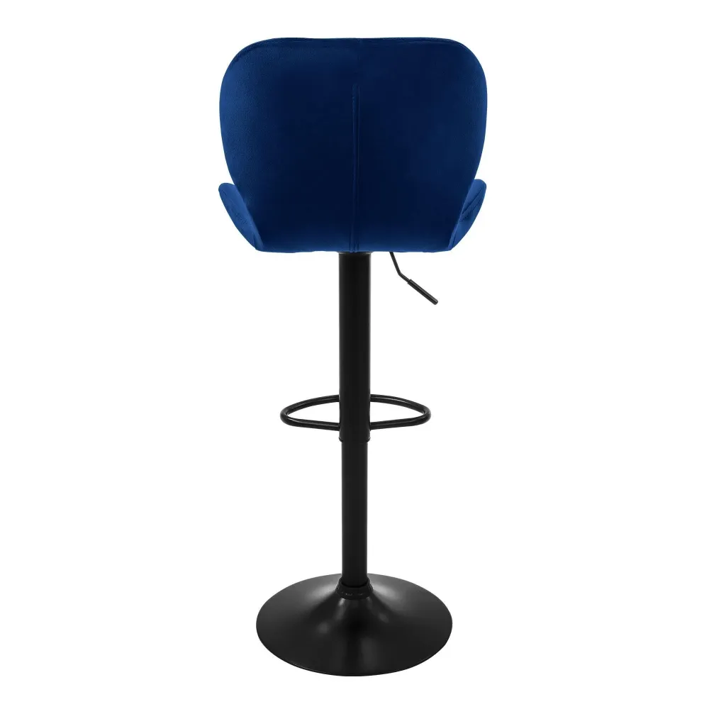 Set van 2 barkrukken Leah velvet ECD Germany
