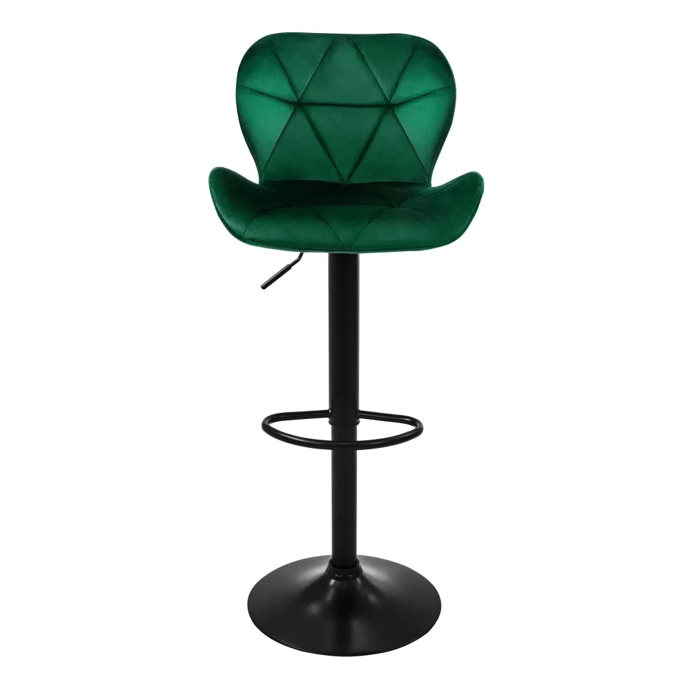 Set van 2 barkrukken Leah velvet ECD Germany