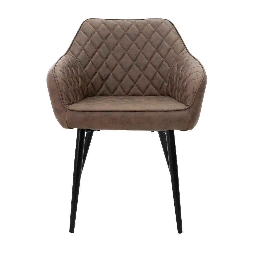Set van 6 eetkamerstoelen Amino kunstleer ECD Germany