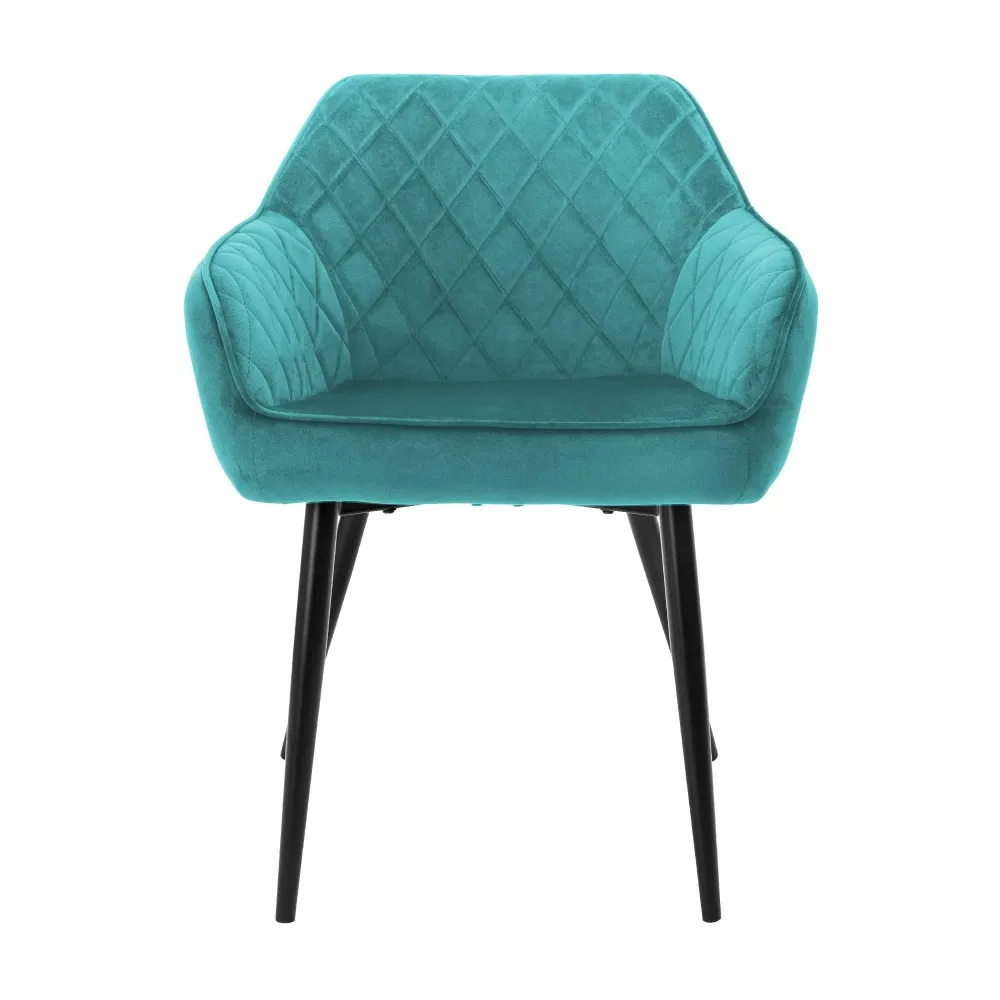 Set van 4 eetkamerstoelen Amino velvet ECD Germany