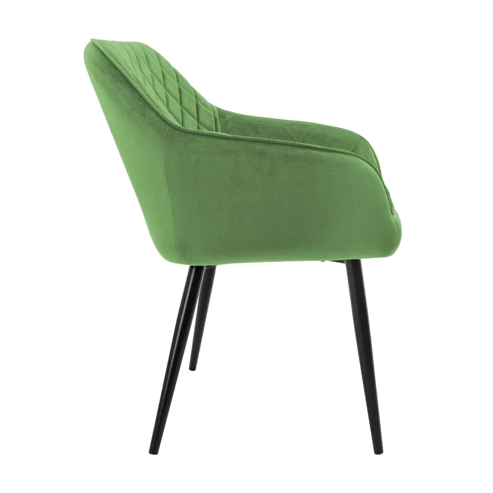 Set van 4 eetkamerstoelen Amino velvet ECD Germany