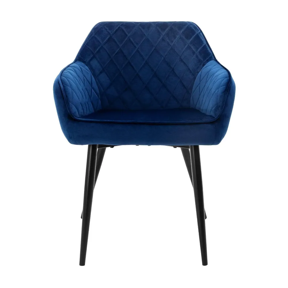 Set van 2 eetkamerstoelen Anita velvet ECD Germany
