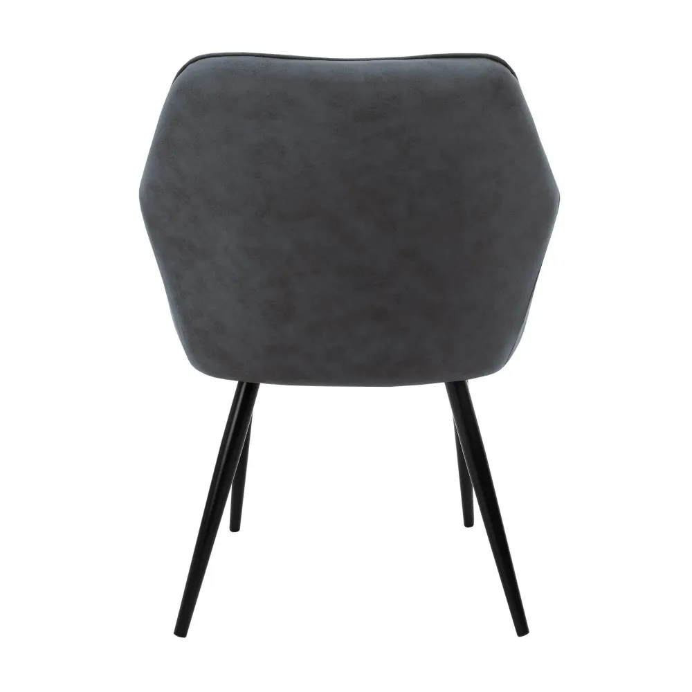 Set van 2 eetkamerstoelen Anita velvet ECD Germany