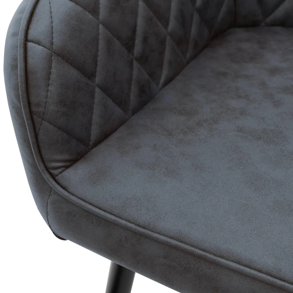 Set van 2 eetkamerstoelen Anita velvet ECD Germany