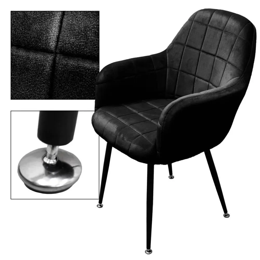Set van 2 eetkamerstoelen Coli ECD Germany