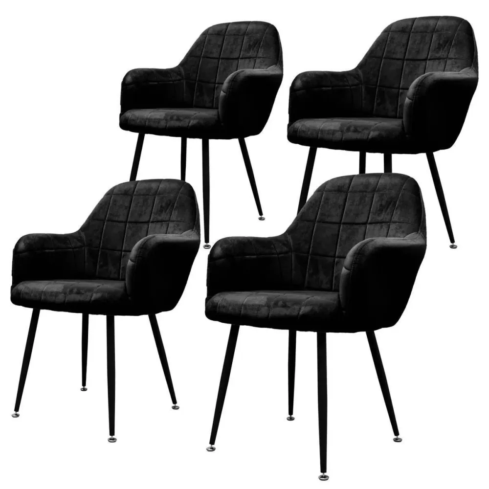 Set van 4 eetkamerstoelen Enna ECD Germany