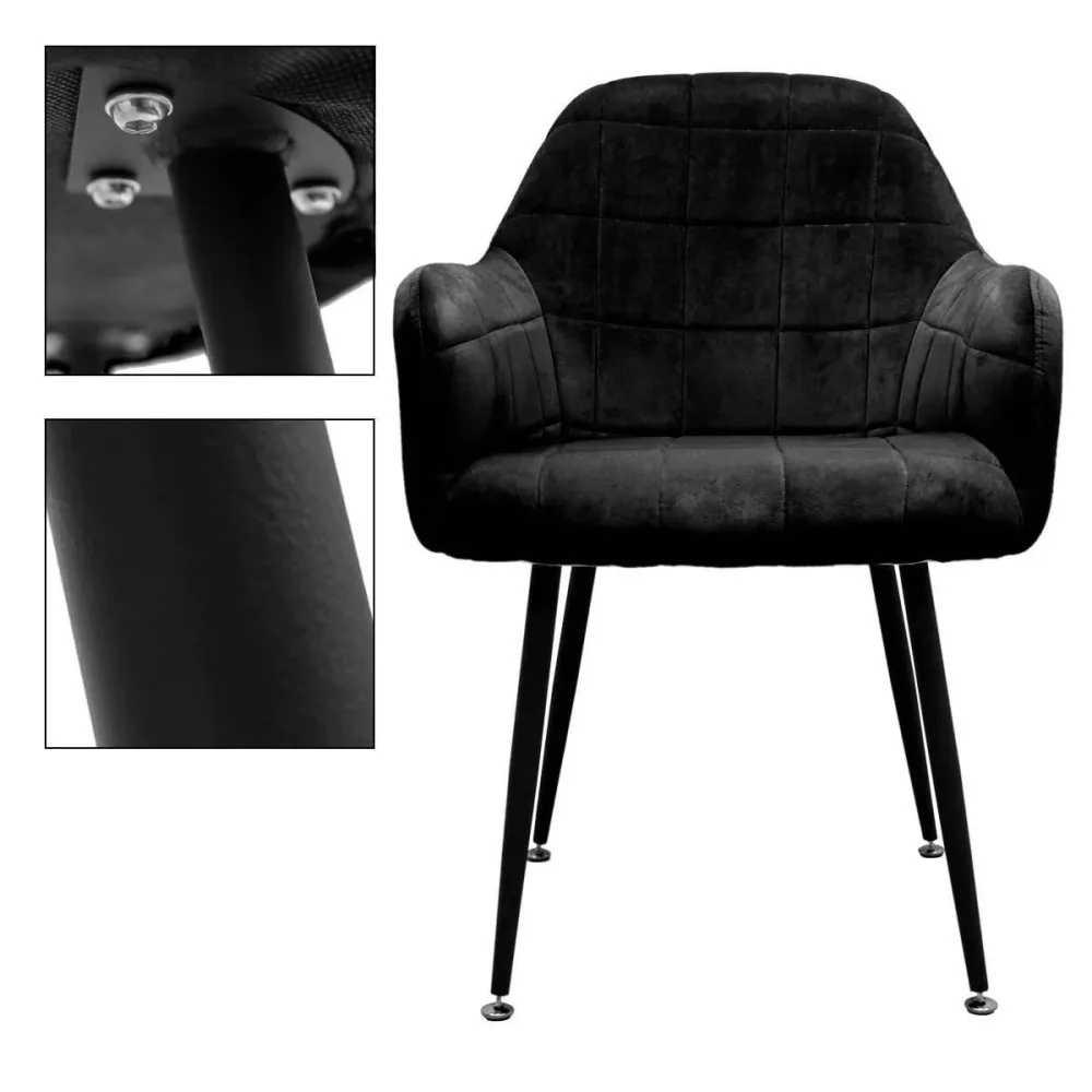 Set van 4 eetkamerstoelen Enna ECD Germany