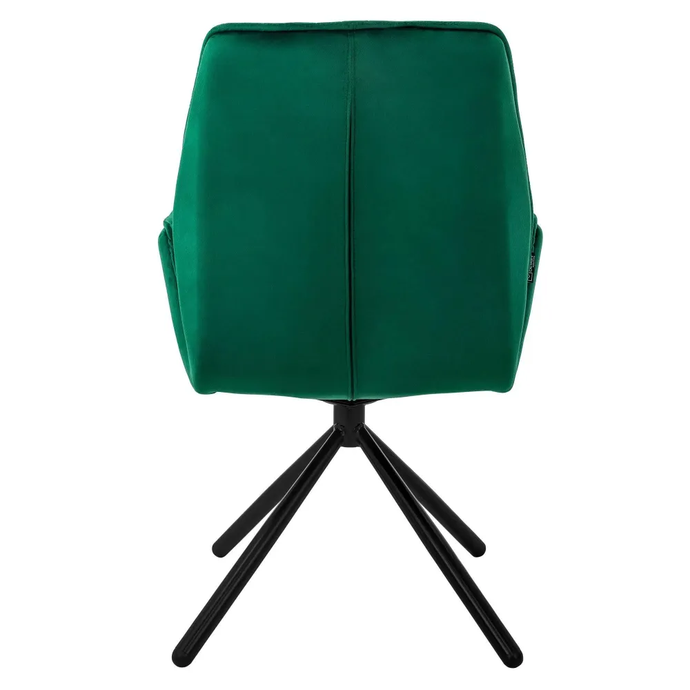 Set van 4 eetkamerstoelen Hale velvet ECD Germany