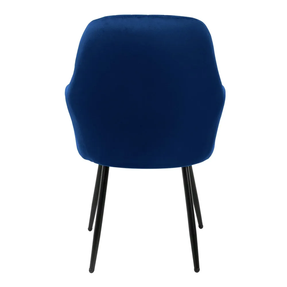Set van 4 eetkamerstoelen Layla velvet ECD Germany