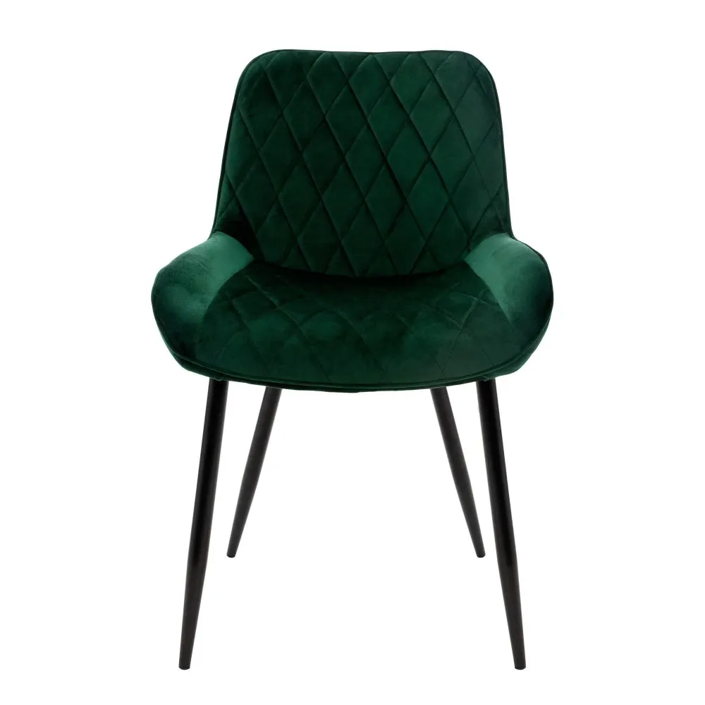 Set van 4 eetkamerstoelen Megan velvet ECD Germany