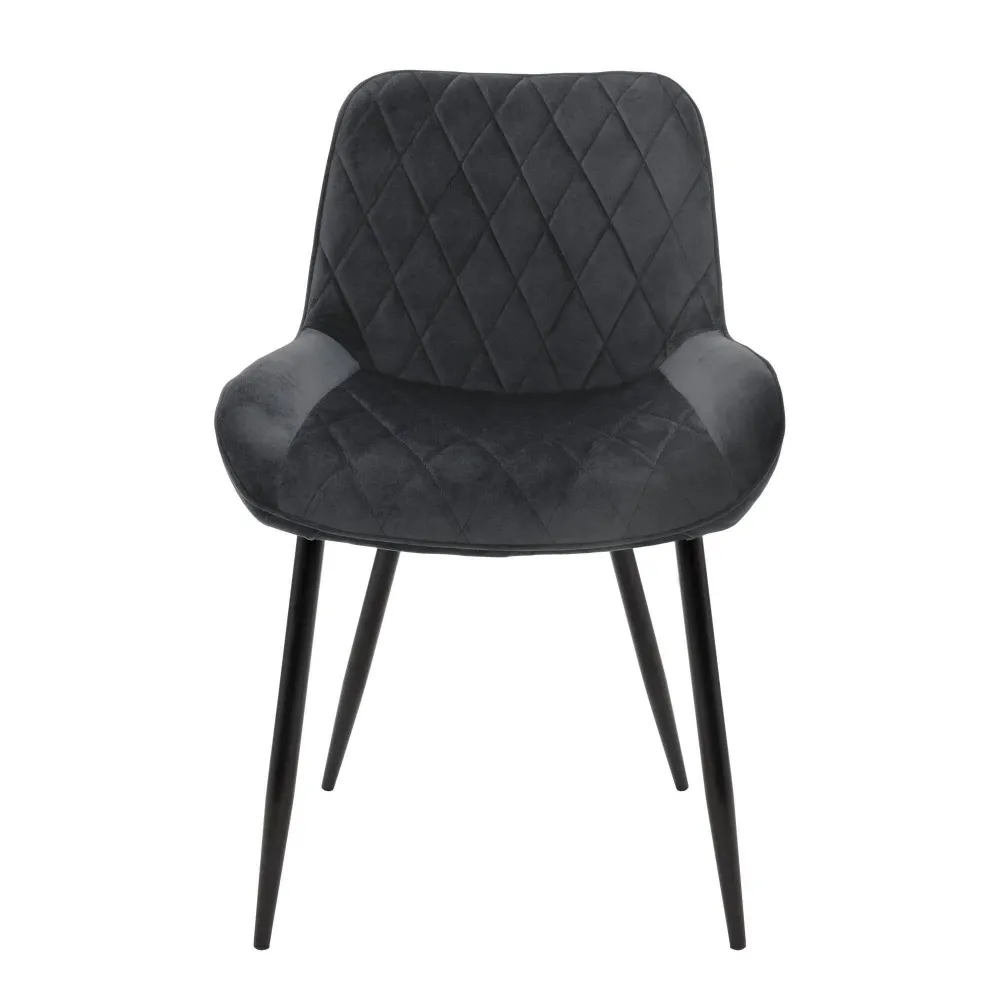 Set van 2 eetkamerstoelen Remy velvet ECD Germany