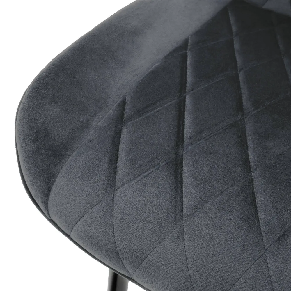 Set van 2 eetkamerstoelen Remy velvet ECD Germany