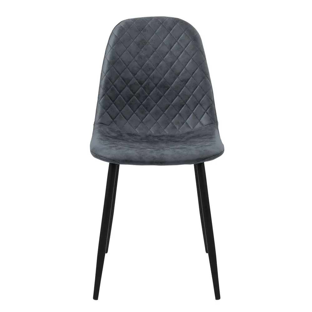Set van 4 eetkamerstoelen Wisk kunstleer ECD Germany