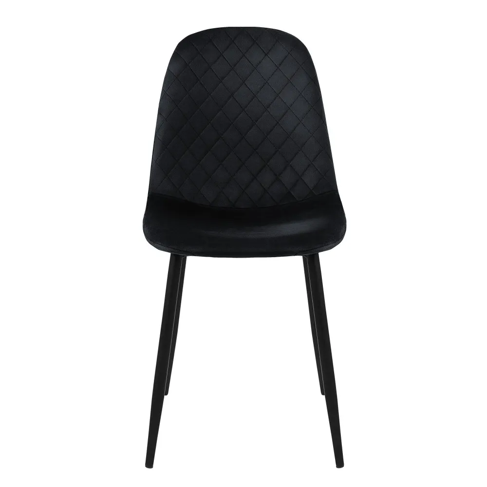 Set van 4 eetkamerstoelen Wisk velvet ECD Germany