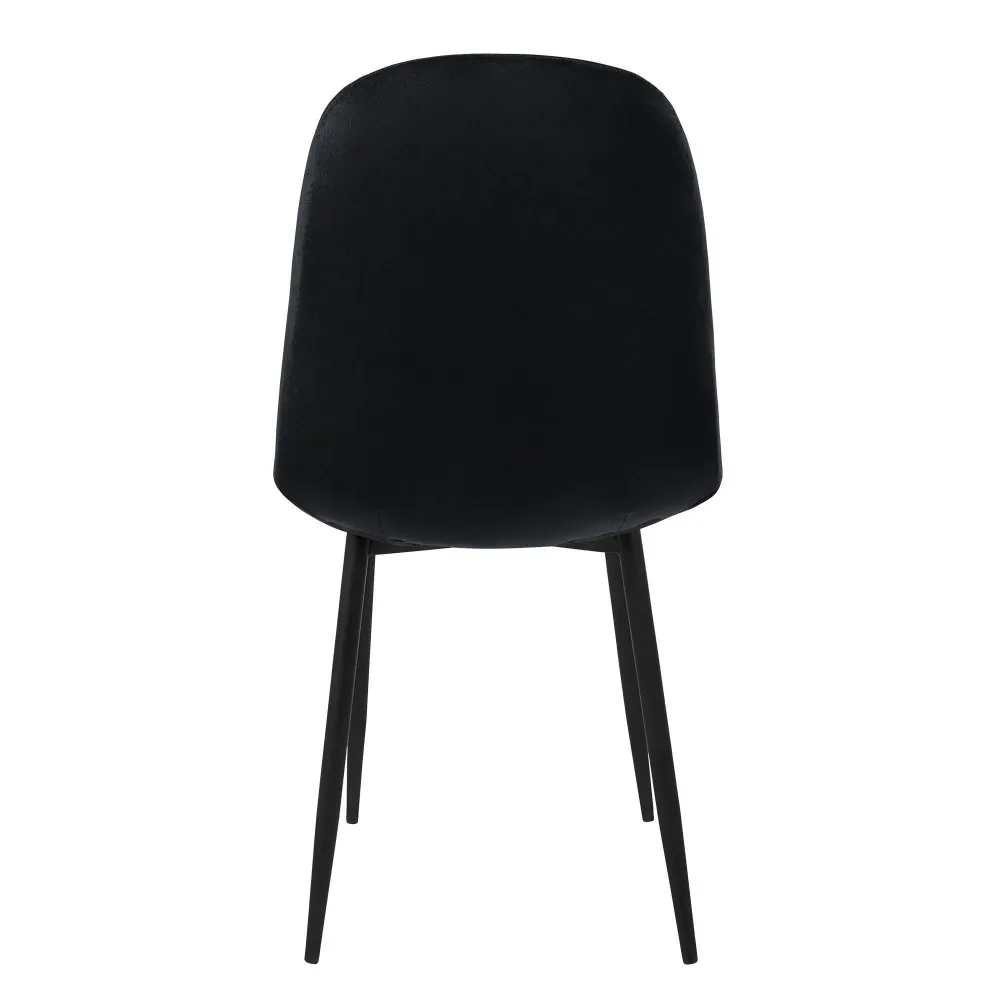 Set van 4 eetkamerstoelen Wisk velvet ECD Germany