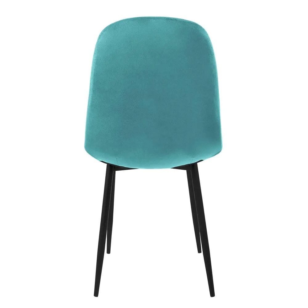 Set van 4 eetkamerstoelen Wisk velvet ECD Germany