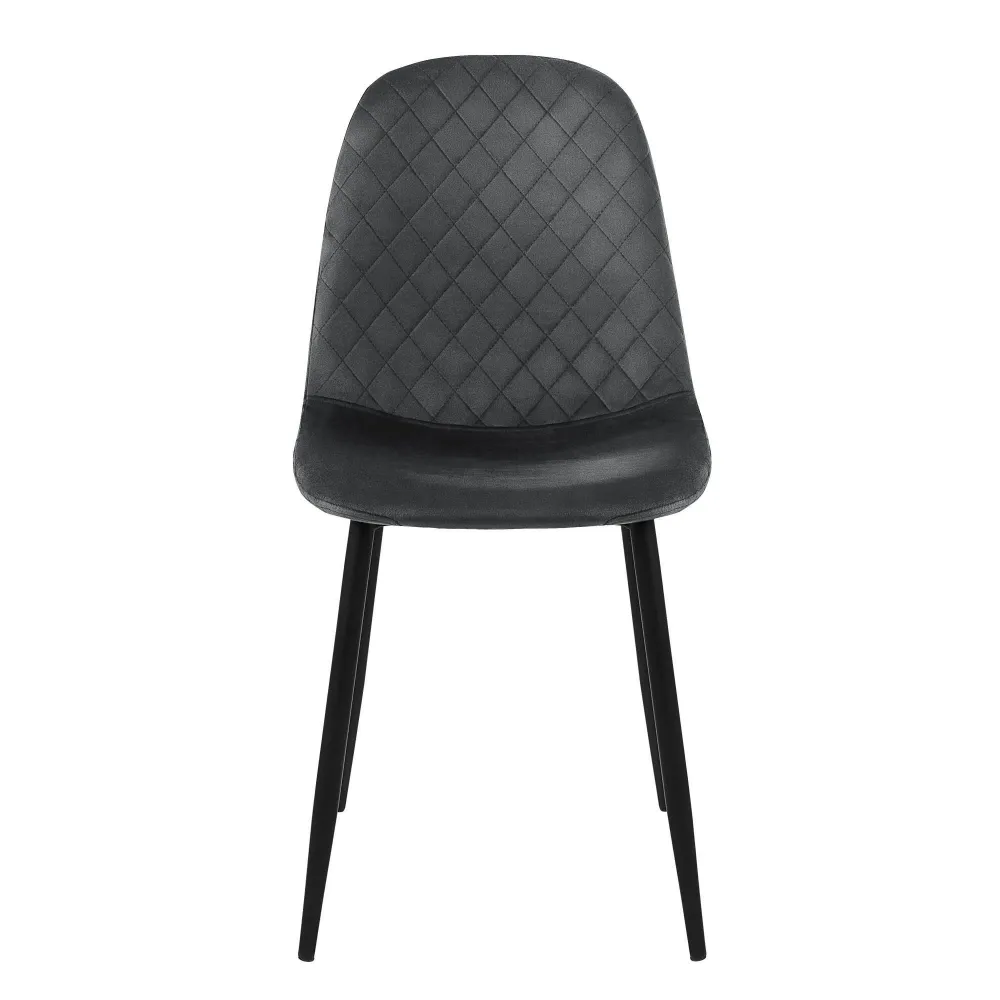 Set van 4 eetkamerstoelen Wisk velvet ECD Germany