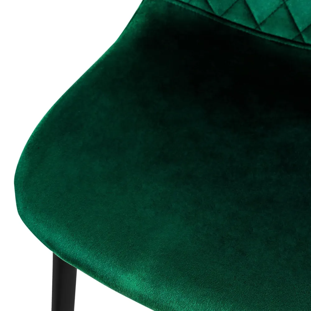 Set van 4 eetkamerstoelen Wisk velvet ECD Germany